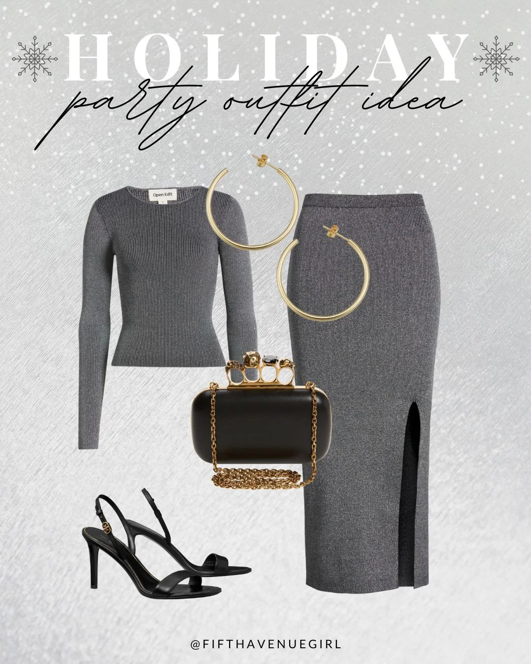 Holiday Party Outfit Idea: matching set