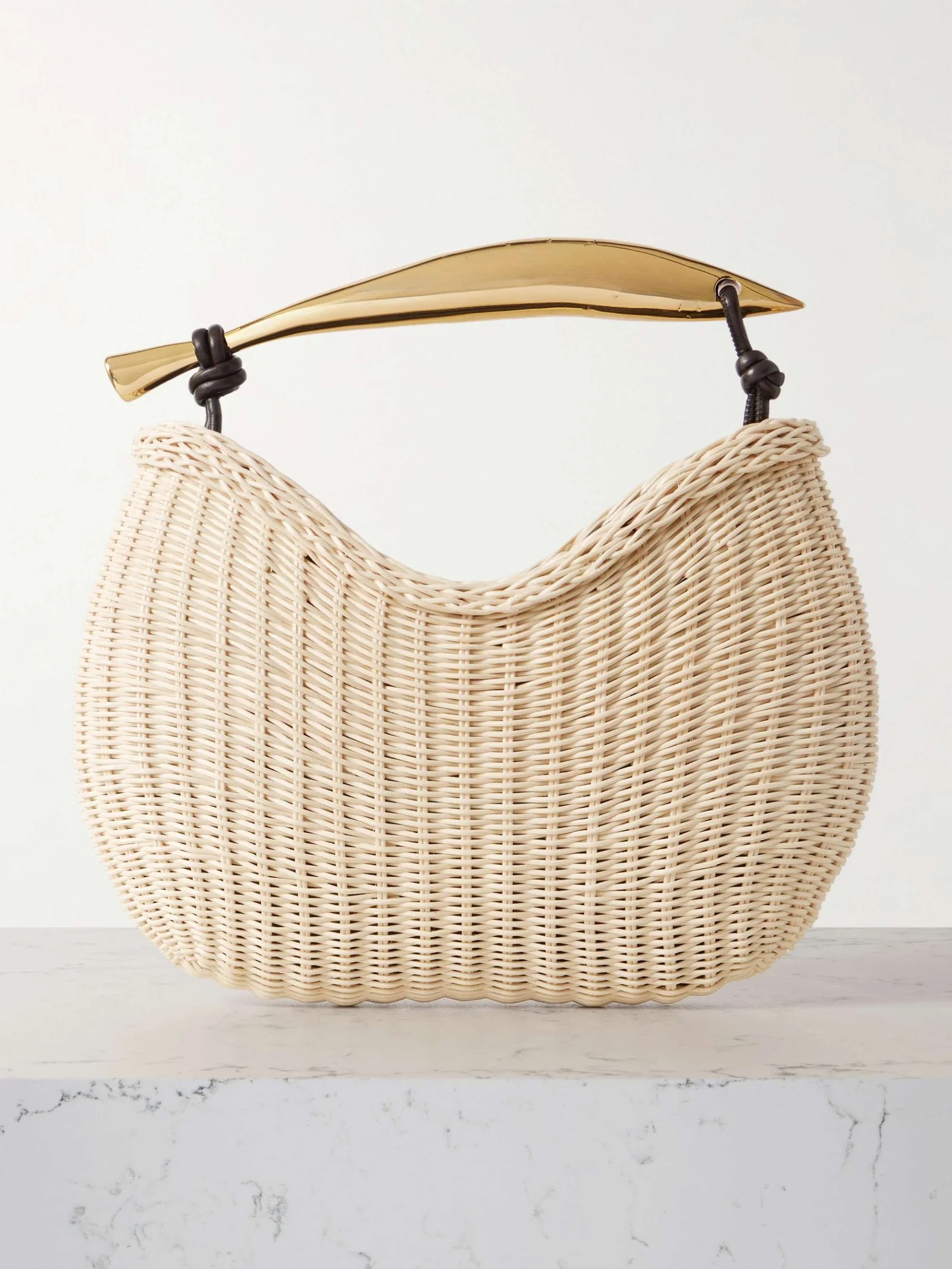 Bottega Veneta Raffia Sardine Bag
