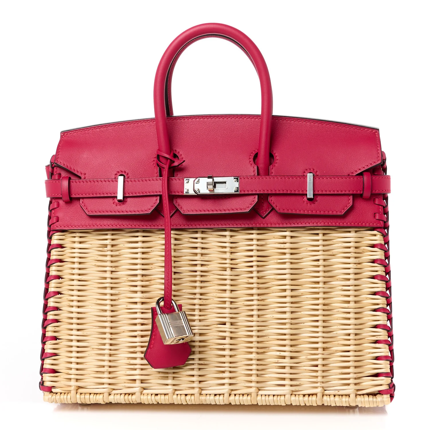 Hermès Wicker Picnic Birkin 25