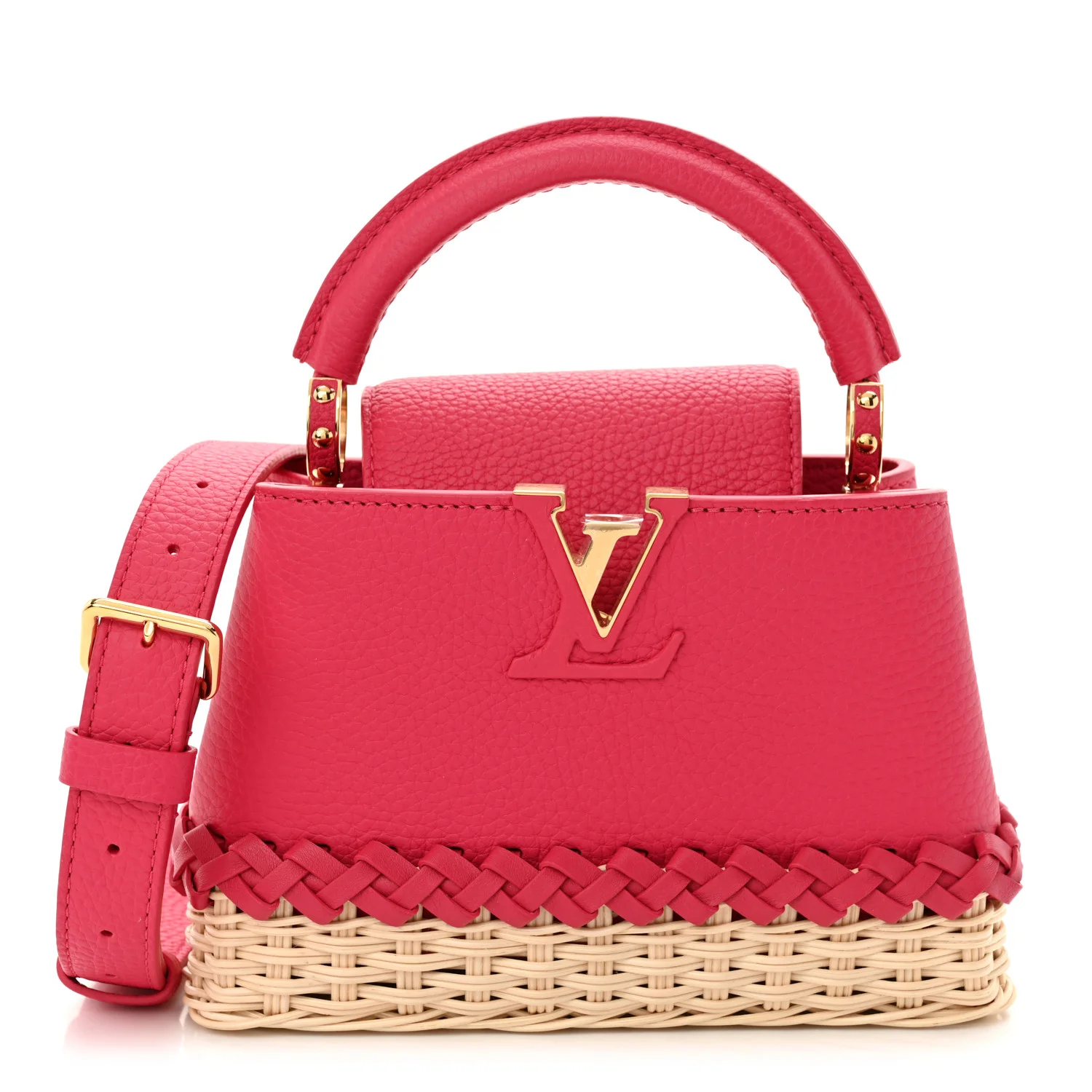 Louis Vuitton Rattan Capucines Mini