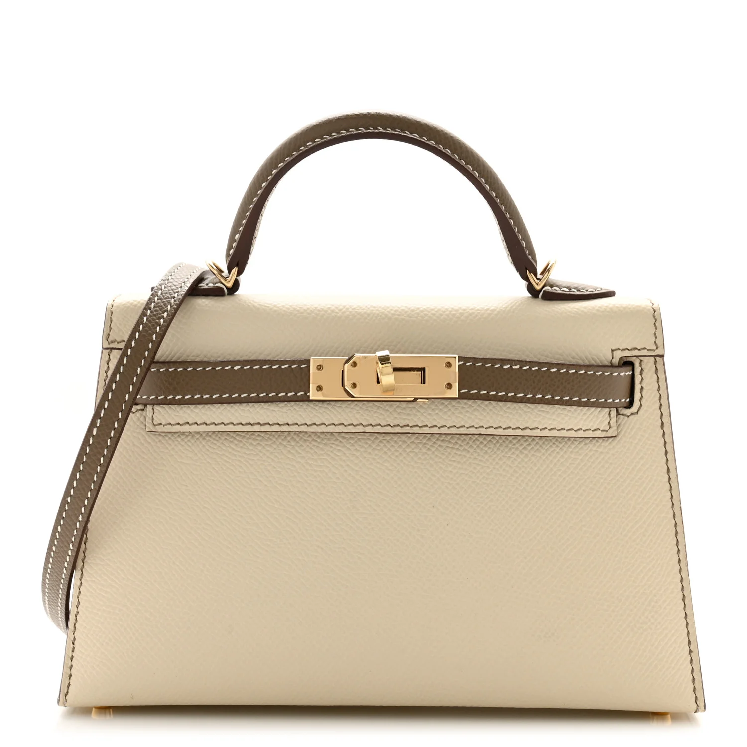 hermes horseshoe mini kelly craie étoupe