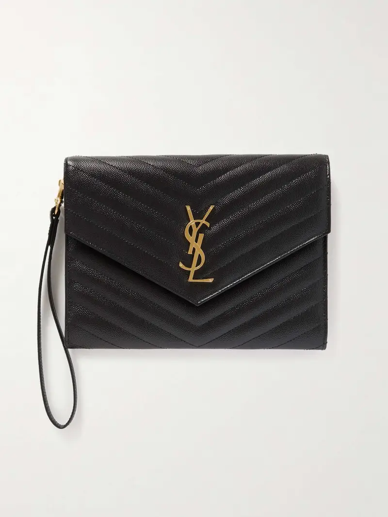 Saint Laurent Cassandre Monogram Pouch