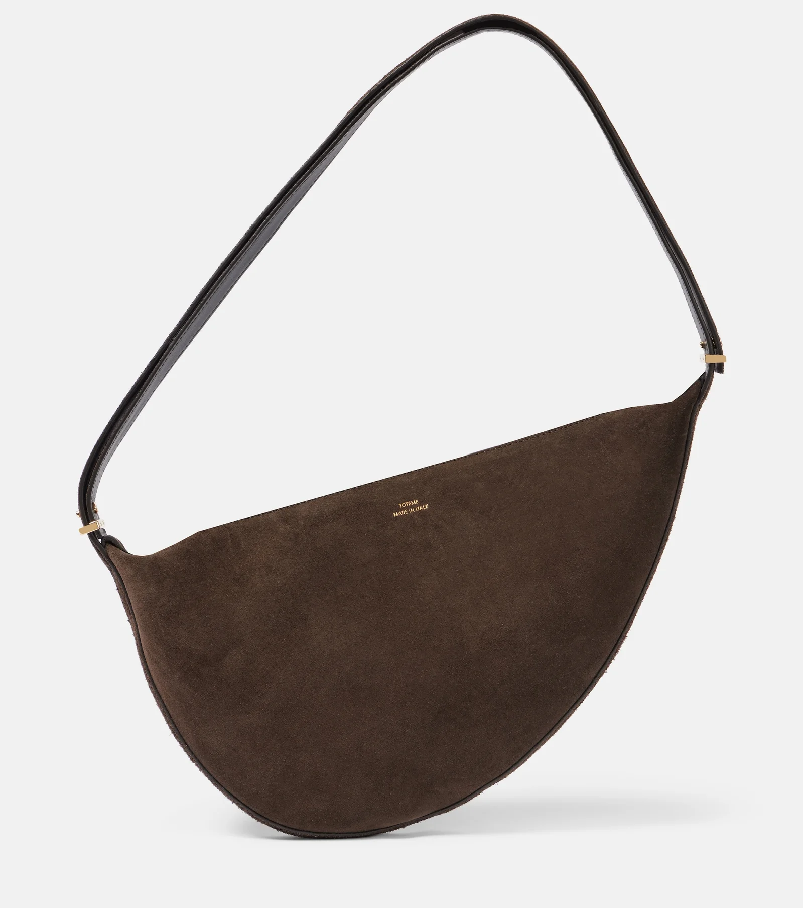 Toteme Scooped suede shoulder bag