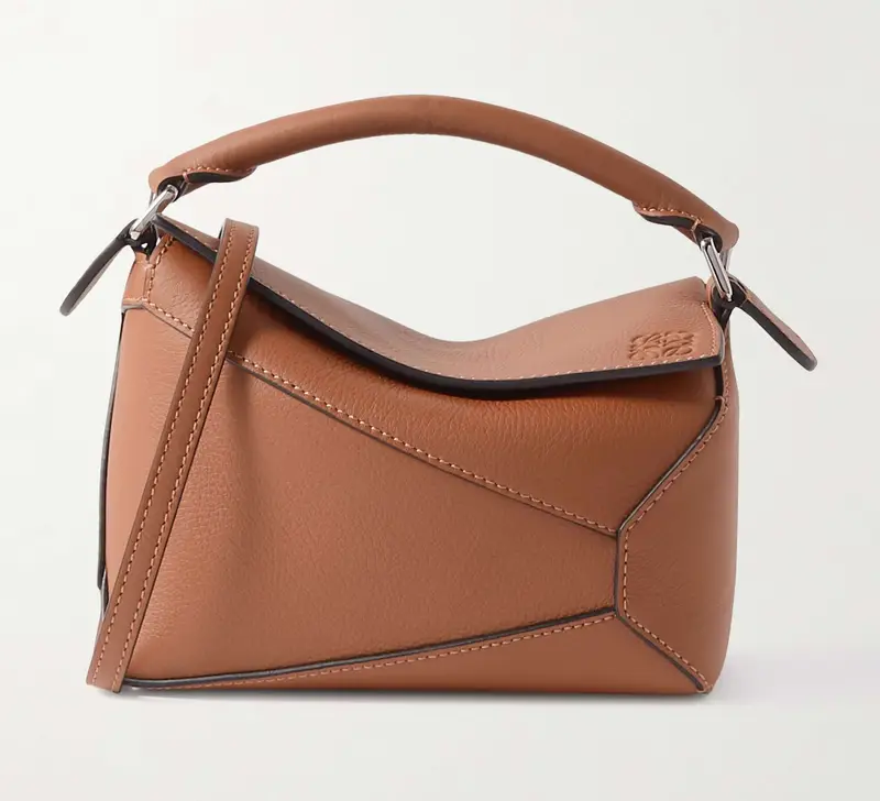 Loewe Puzzle Edge Mini Bag Tan