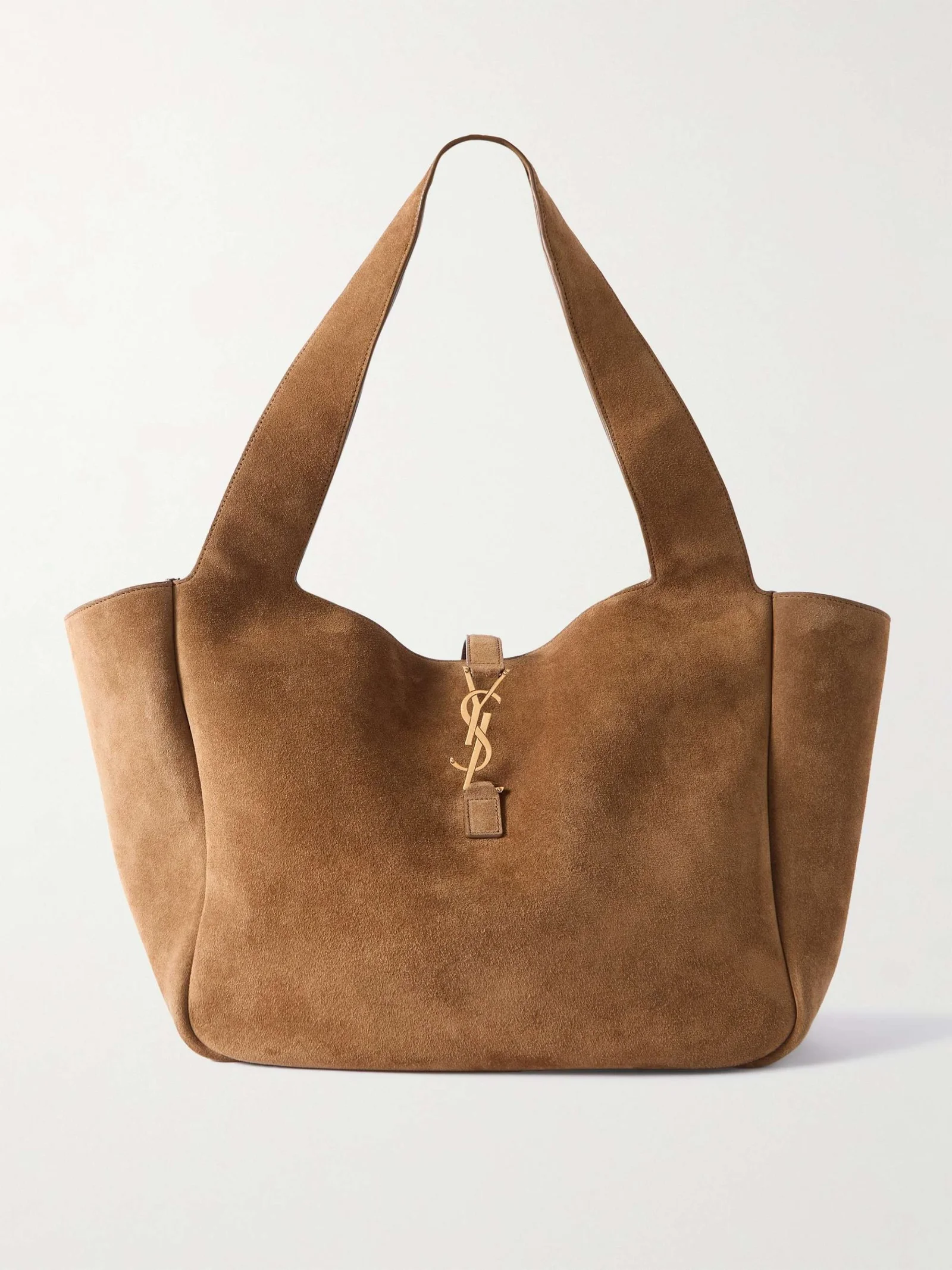 saint laurent le 5 a 7 bea suede tote
