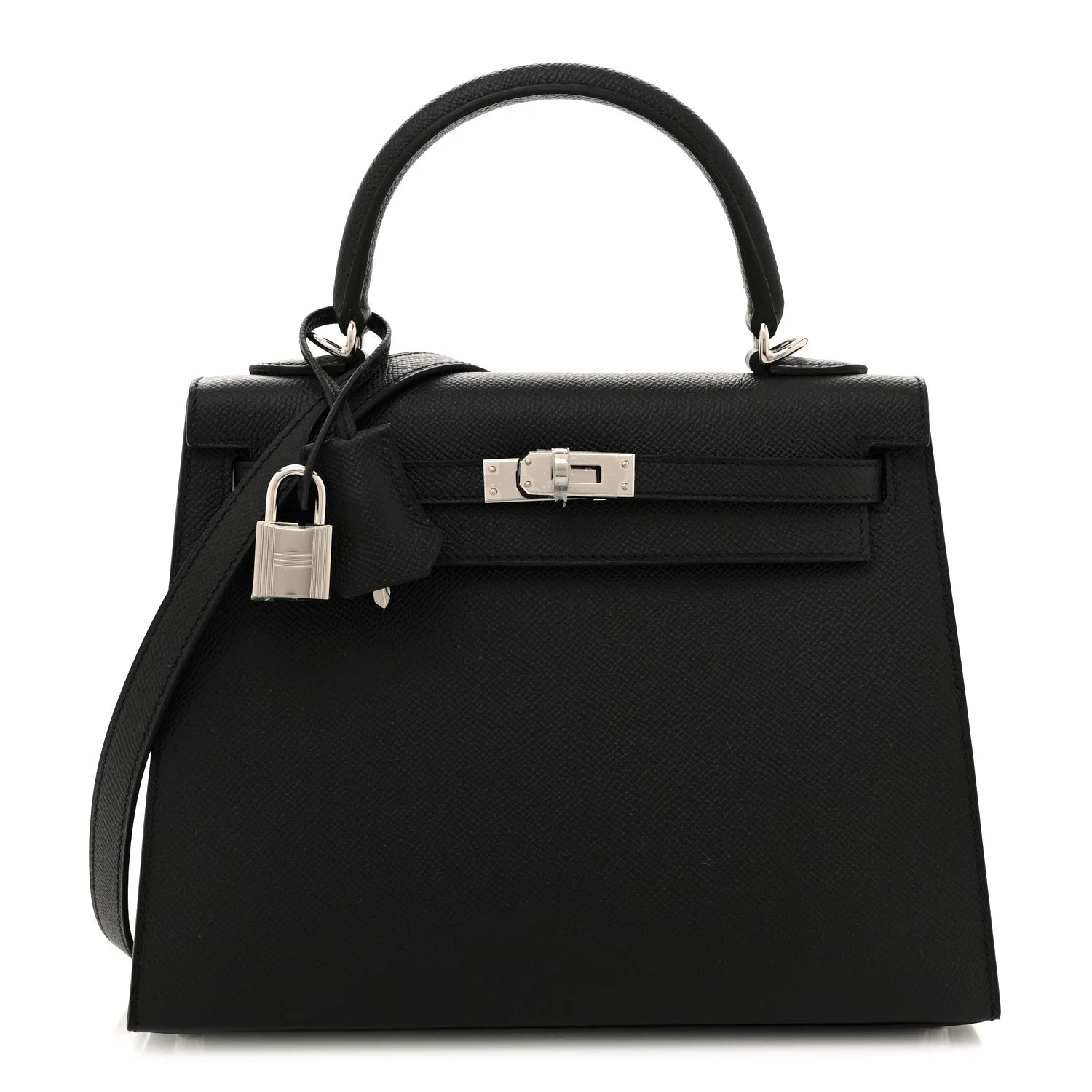 Hermes Epsom Kelly Sellier 25 Black