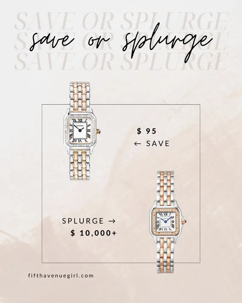 cartier panthere watch dupe