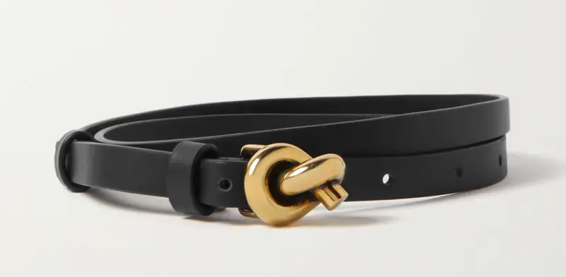 bottega veneta knot leather belt