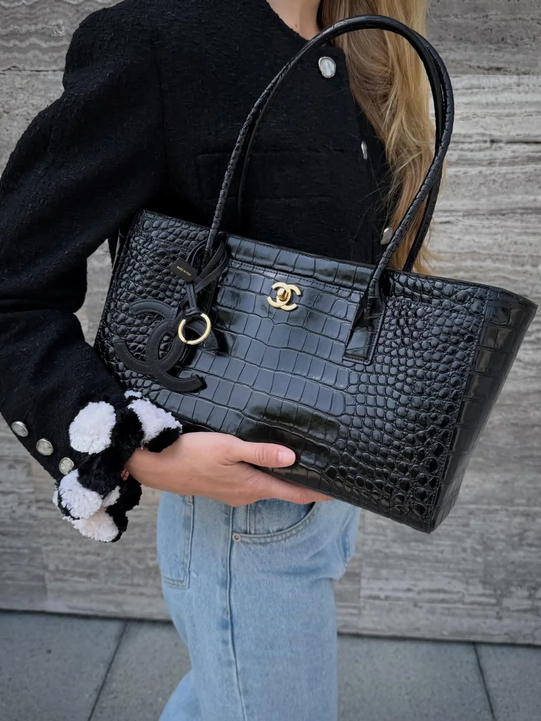 chanel 26s cerf tote