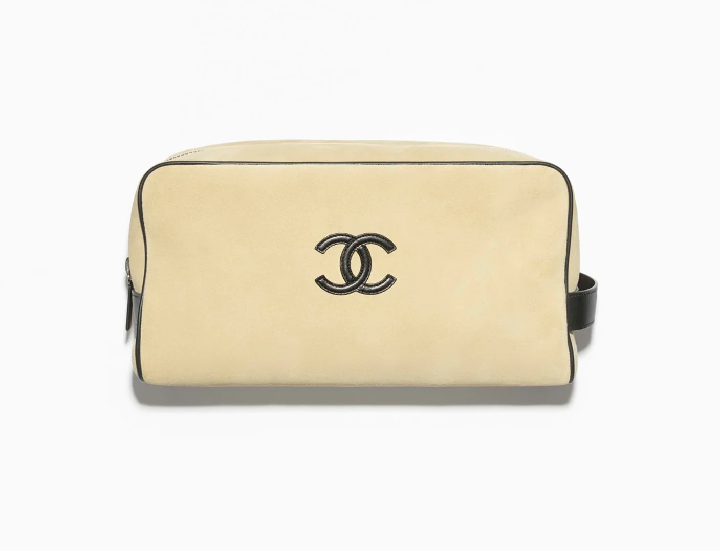 chanel coco beach 2026 large zipped pouch