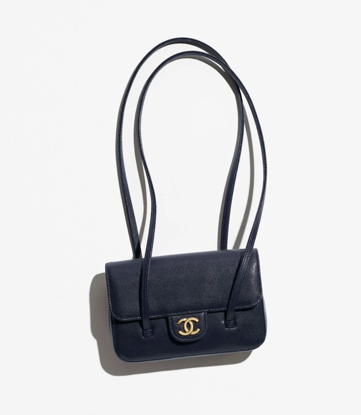 chanel preppy coco clutch with leather strap ss26 pre-collection