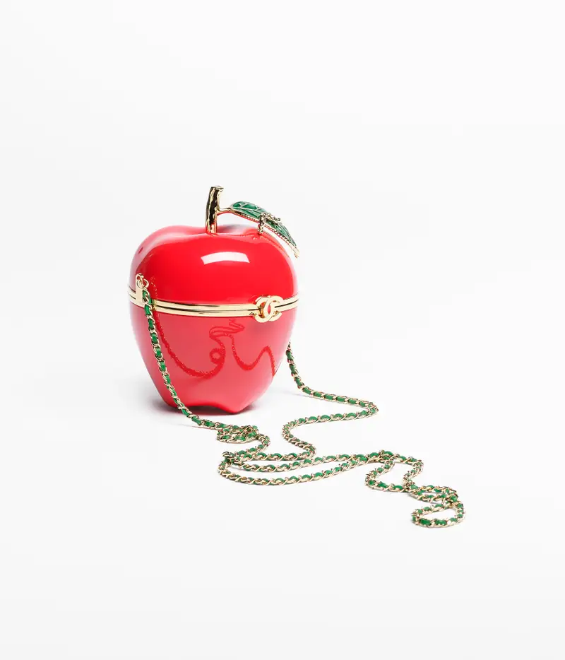 chanel apple minaudière