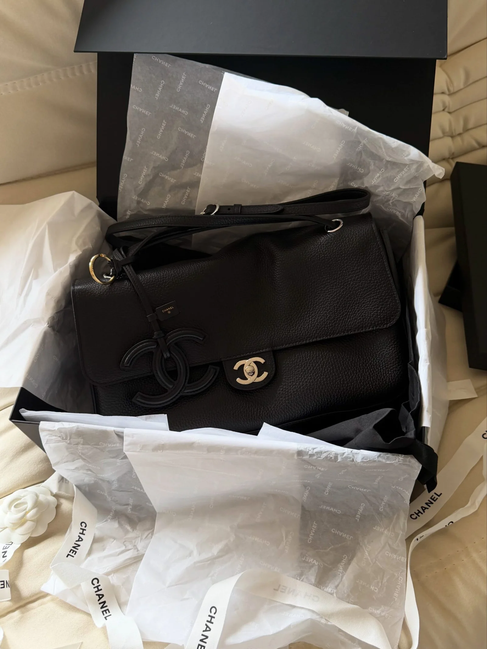 chanel 26s maxi flap bag